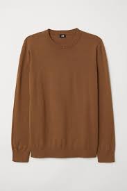In the category men sweaters and sweatshirts at yoox you can find pieces from the best brands. Fine Knit Sweater Light Brown Men H M Us