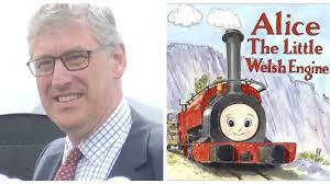 Copyright row over children's book about a Bala steam engine called Alice