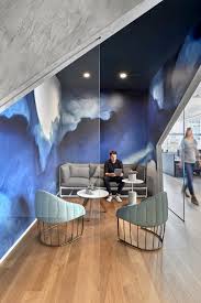 Slack Headquarters In San Francisco Studio O A Lounge Areas Wall Graphics Classic Interior Design