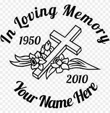 Maybe you would like to learn more about one of these? In Loving Memory Cross With Flowers Sticker Designer Loving Memory Heart Sticker Png Image With Transparent Background Toppng