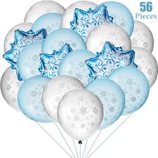 The less conventional the theme, the more coordination is necessary between invitations, food, winter party decorations, favors, games, music, and other necessary party elements. Girl Frozen Winter Theme Balloons Set Snowflakes Latex Snowflake Foil Balloons For Baby Shower Birthday Party Decorations Buy Party Decorations Birthday Party Decorations Frozen Party Decorations Product On Alibaba Com