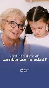 Con los años, tu voz cuenta tu historia... y también refleja los cambios de  tu cuerpo., El envejecimiento vocal es natural, pero no debes ignorar  ciertas señales: , Si notas que tu voz ha cambiado de ...