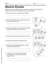 Complex circuit problems ep 905 answer key, worksheet answer key physics fundamentals, worksheet complex circuit problems ep 905 answer key, home url. Electric Circuits Worksheets With Answers Science Electricity Series And Parallel Circuits Electricity Lessons