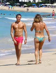 But she has refused and it is now gary who is asking for a divorce. Gary Lineker S Ex Wife Michelle Cockayne Shows Off Her Flawless Figure In Barbados With Lookalike Son George On Beach Stroll