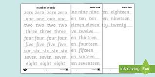 Jun 30, 2021 · writing every day is one of the best ways to improve your writing. Number Spellings 0 20 Letter Tracing