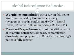 (2004) amnestic mci or prodromal alzheimer's disease? Definition Alcohol Amnestic Disorder