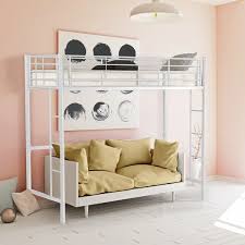Whether you're adding space for a growing family or need room for extra sleepover guests, a bunk bed takes any shared kids bedroom to new heights. Gymax Twin Loft Bed Metal Bunk Ladder Beds Boys Girls Teens Kids On Sale Overstock 22833861