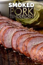 Simple Smoked Pork Tenderloin Recipe Click Here For The Recipe Recipe Smoked Pork Tenderloin Recipes Smoker Recipes Pork Pork Tenderloin Recipes