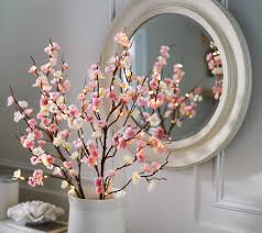 Bethlehem Lights Set Of 2 Illuminated Decorative Spring Branches Qvc Com Bethlehem Lights Spring Branch Branch Decor