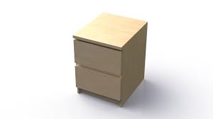 Submitted 5 years ago by madjango. Ikea Malm Nightstand 3d Cad Model Library Grabcad