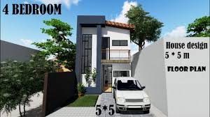 The cost to build per square foot is less because you have. 4 M 6 M Tiny House Small House 2 Storey Plan Modern House Floor Plan Free Plan Youtube