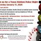 Texas Holdem Poker Tournament – You're Invited! event image