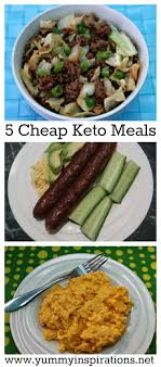 5 Cheap Keto Meals Budget Keto Diet Foods Recipes For Dinners And Meals A Collection Of Yummy Healthy Low Carb Recipes Diet Meal Plans Ketogenic Recipes