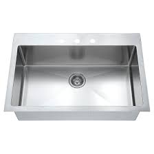 Finding the perfect bathroom sink does not have to be a challenge because there is plenty of help to get you on your way. Dawn Usa Top Mount 33 L X 22 W Single Drop In Kitchen Sink Reviews Wayfair