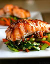 Asian Slow Roasted Salmon Roasted Salmon Recipes Recipes Fish Recipes