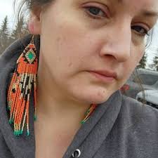 Bull Skull Seed Bead Earring Pattern, Native Inspired Pattern, Brick Stitch  Pattern, Beaded Earring Pattern, Pdf Digital Download