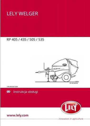 Welger RP 405 Special Baler