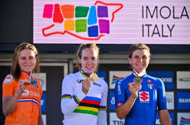Van der breggen, who also claimed gold in the road race at the 2016 rio olympics, secured a rare double at the world championships last week, winning both the road race and the. Anna Van Der Breggen Wins Rare Double Gold At The Worlds Cycling Today Official