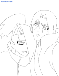 Download for free obito coloring pages #243064, download othes naruto 599: Deidara Coloring Pages Printable Coloring Pages Wonder Day Coloring Pages For Children And Adults