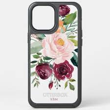 Rustic Watercolor Botanical With Monogram Otterbox Iphone Case Zazzle Com Iphone Cases Otterbox Floral Iphone Case Iphone Cases