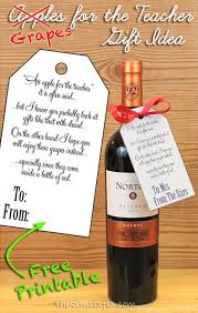 Give A Teacher What They Really Need Wine Wine Teacher Gift Teacher Gift Tags Wine Gift Tags