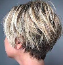 52 Long Razored Pixie With Blonde Balayage Short Shag Hairstyles Thick Hair Styles Shag Hairstyles