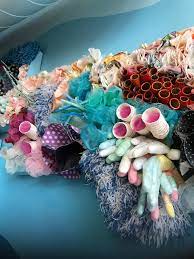Diy Coral Reef Decorations At Marbles Children S Museum In Raleigh Nc Diy Coral Reef Decorations Coral Reef Art Coral Reef Decorations
