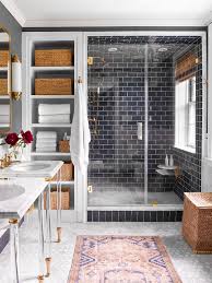 Features like a fiberglass shower insert and low countertops really date my bathroom so i. 33 Breathtaking Walk In Shower Ideas Better Homes Gardens