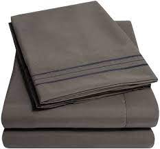 The amazonbasics sheet set has dozens of color options but a smaller selection of sizes. Sweet Home Collection Extra Soft Queen Sheets Set