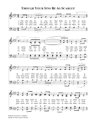 Though Your Sins Be As Scarlet Spiritual Songs Southern Gospel Music Christian Music