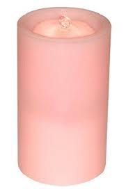 Amazon Com Bethlehem Lights Aquaflame Led Wax Candle Pink Home Improvement