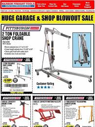 Want more ways to save at harbor freight: Harbor Freight Tools Huge Garage Shop Blowout Sale Milled