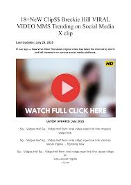 18+NeW Clip$$ Breckie Hill VIRAL VIDEO MMS Trending on Social Media X clip