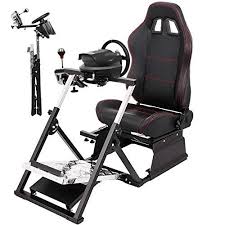 Vevor Racing Simulator Cockpit G27 G29 G920 T500rs Racing Simulator Cockpit Gaming Chair V2 Gt Adjustable Racing Seat Gam Cockpit Racing Simulator Racing Chair