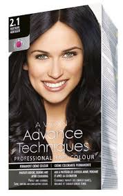 Avon Advance Techniques Sac Boyasi 2 1 Mavi Siyah Sac Boyasi Avon Sac