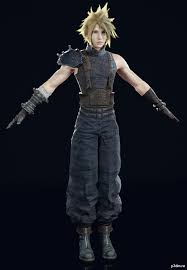 Final Fantasy Vii Remake Cloud Pack 3d Models Final Fantasy Vii Remake Final Fantasy Final Fantasy Vii