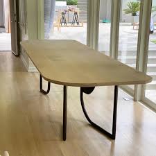 Dining room table maple tables dining table rustic house table and chairs dining bench table home decor leaf table. Solid Maple Dining Table With Stainless Steel Legs Dining Room Los Angeles By Angel City Woodshop Houzz