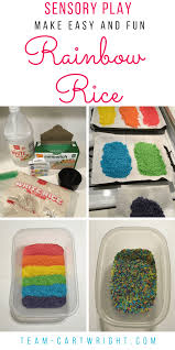 Even adults hardly know all the pasta texture, children will like to spend time studying them. Colored Rice And Other Rainbow Sensory Bin Ideas Team Cartwright