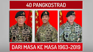Cia diduga terlibat g30s 1965 dengan menggunakan tangan soeharto karena tak ada jendral indonesia yang mampu membuat operasi intelejen yang canggih. Pangkostrad Dari Masa Ke Masa 1963 2019 Youtube