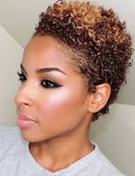 Short curly hairstyle for black women with round faces. 50 Stylish Short Hairstyles For Black Women