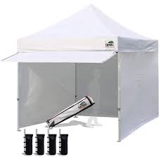 Outsunny 12' x 12' outdoor hexagonal pop up gazebo with 6 zippered mesh netting, patio double roof canopy with strong steel frame. Mastercanopy Ez Pop Up Canopy Tent With Removable Sidewalls