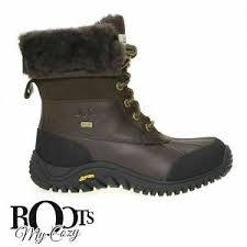 Details About Ugg Adirondack Ii Obsidian Waterproof Sheepskin Boots Size Us 7 Uk 5 5 Eu 38