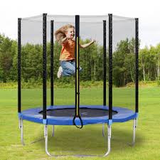 Ein sehr stabiles trampolin für den garten von sixbros. Merax Gartentrampolin O 183 Cm Outdoor Trampolin Mit Sicherheitsnetz Und Gepolsterte Stangen 6ft Bis 80 Kg Belastbar Online Kaufen Otto