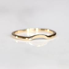 14k Gold Contour Wedding Band Curved Women S Wedding Ring Nesting Wedding Band Half Round Contoured Ring The Carved Contour Ring Wedding Rings For Women Wedding Bands Womens Wedding Bands