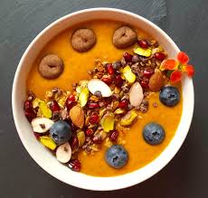 Vegan Orange Antioxidant Smoothie Bowl With Aduna Baobab Powder Antioxidant Smoothie Smoothie Bowl Healthy Breakfast Choices