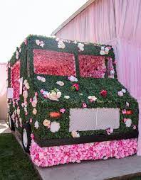 From Miami Vibe Decor To A Flowered Food Truck This Baby Shower Was Amazing Click The Pic For More Details An Pink Baby Shower Pastel Baby Shower Baby Shower