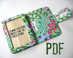 How To Make Cover Stand For Kindle Fire Hd 7 Pdf Sewing Etsy In 2020 Sewing Patterns Kindle Fire Sewing