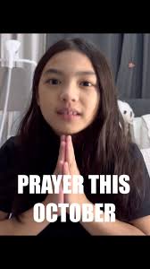 Prayer for the Month of October