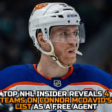 Connor McDavid's potential free agency teams
