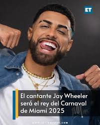 El cantante puertorriqueño Jay Wheeler será el rey de la próxima edición  del Carnaval de Miami, que se celebrará entre el 19 de febrero y 9 de  marzo, informó Kiwanis Club of